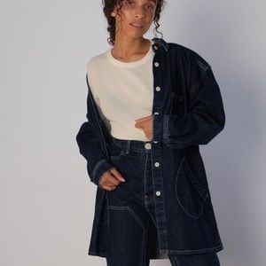 NWOT Jesse Kamm Okuda Jacket Japanese Denim XS/S